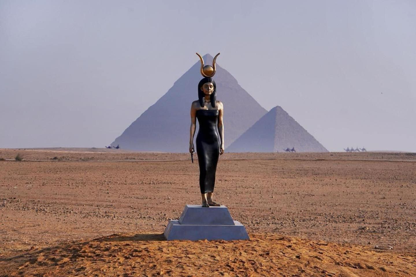 Momen Pyramids Inn Kafret el-Gabal Eksteriør bilde