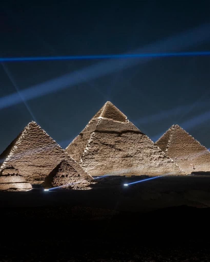 Momen Pyramids Inn Kafret el-Gabal Eksteriør bilde