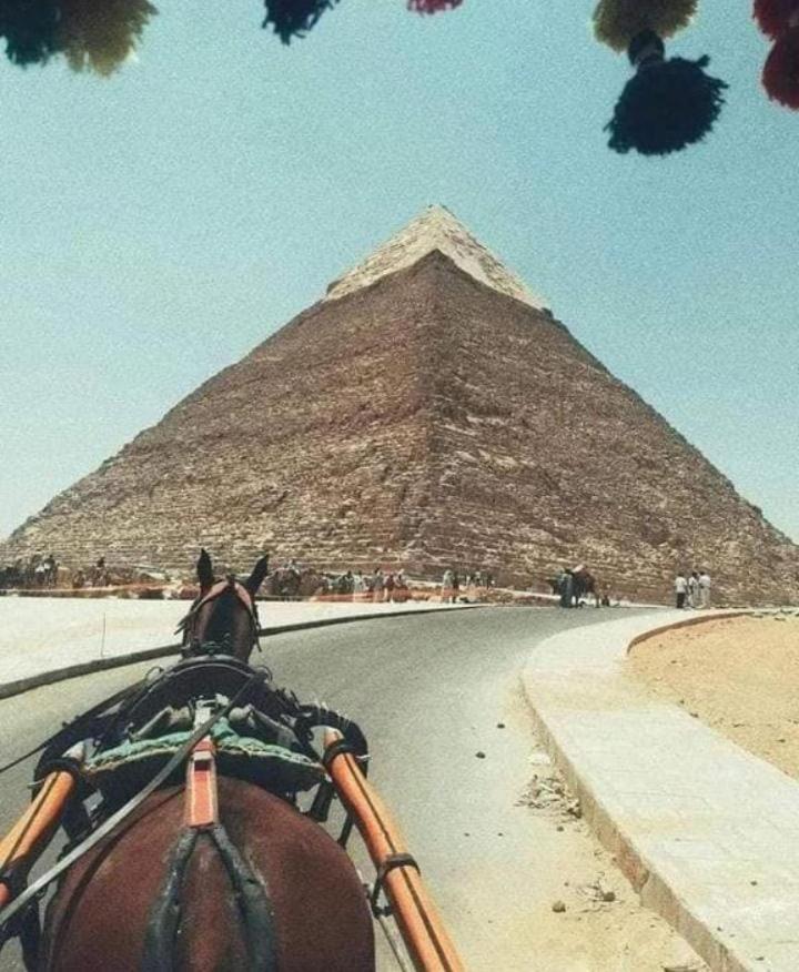 Momen Pyramids Inn Kafret el-Gabal Eksteriør bilde