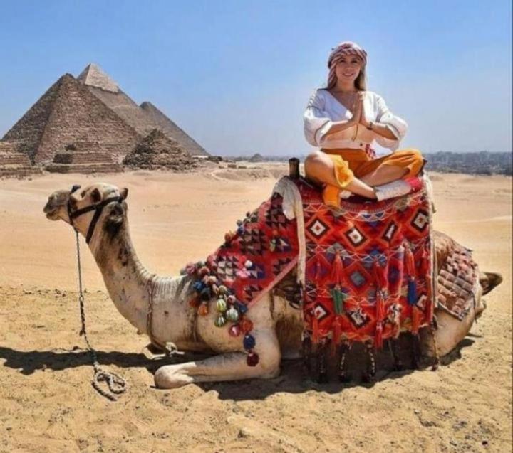 Momen Pyramids Inn Kafret el-Gabal Eksteriør bilde