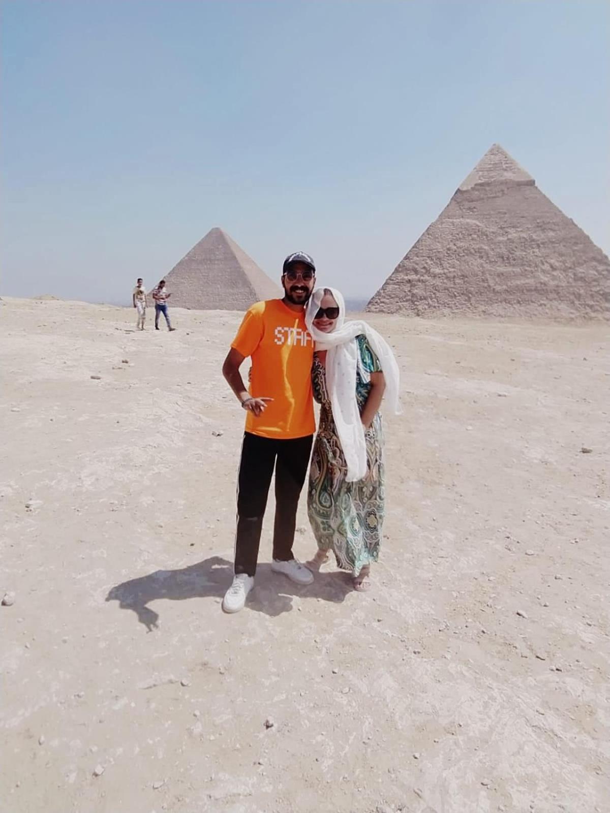 Momen Pyramids Inn Kafret el-Gabal Eksteriør bilde