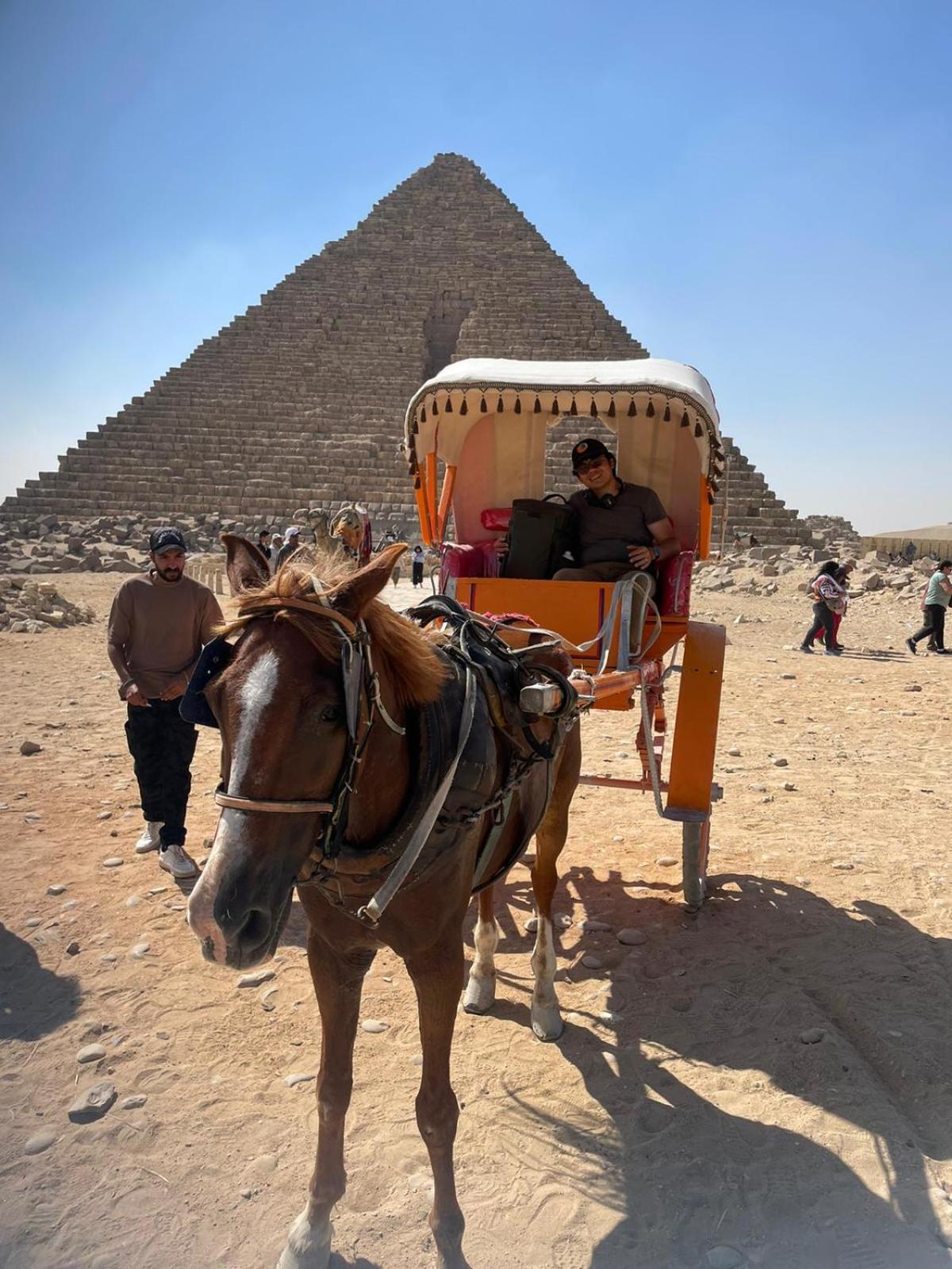 Momen Pyramids Inn Kafret el-Gabal Eksteriør bilde