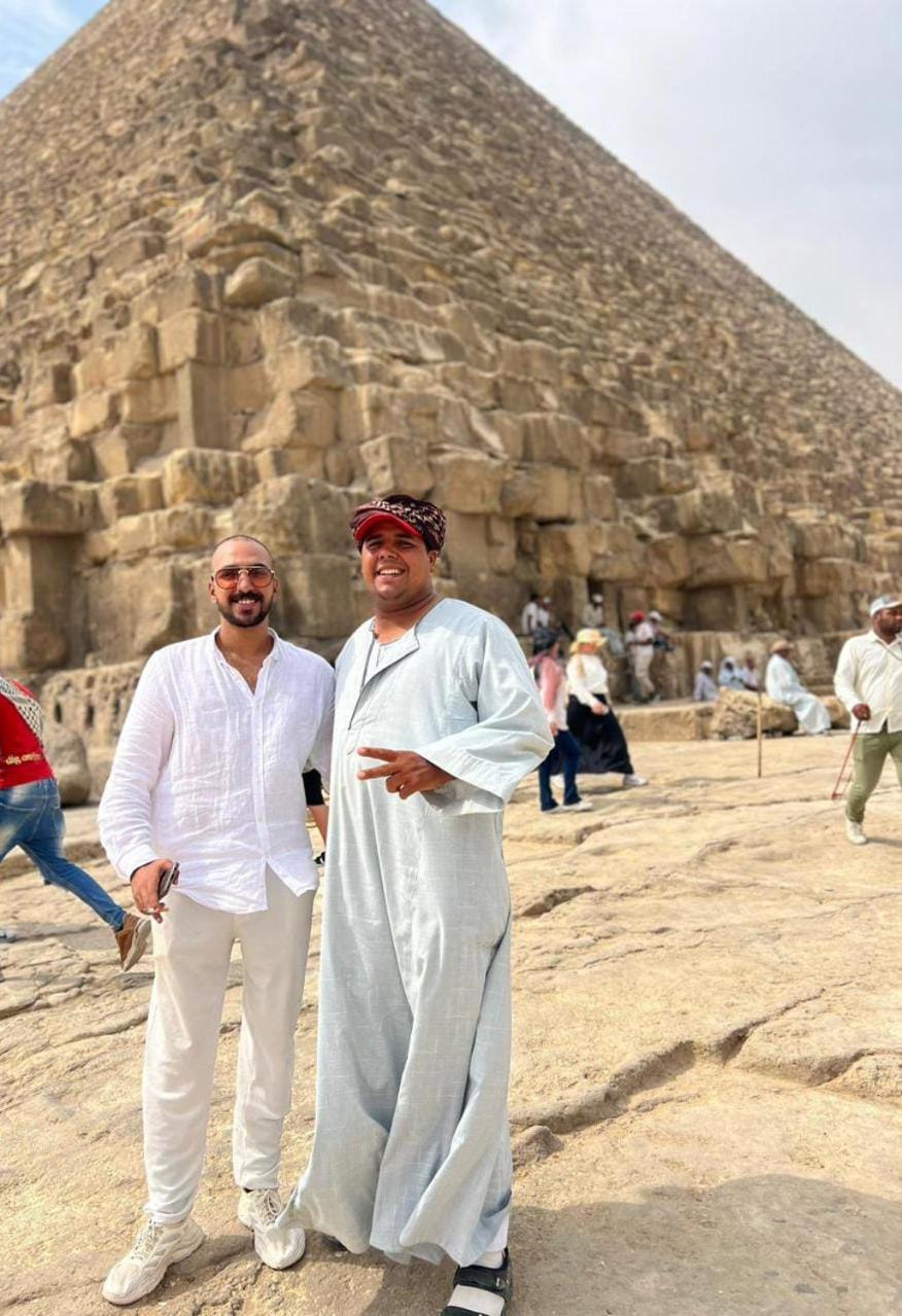 Momen Pyramids Inn Kafret el-Gabal Eksteriør bilde